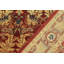 Tapis rouge / beige en laine noué à la main 9 pi x 11 pi 9 po Abagail