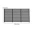 Sadiyah Wood Fence Panels Included-1642759523
