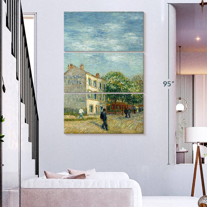 Sireci The Restaurant Rispal In Asnieres, 74" H x 48" W