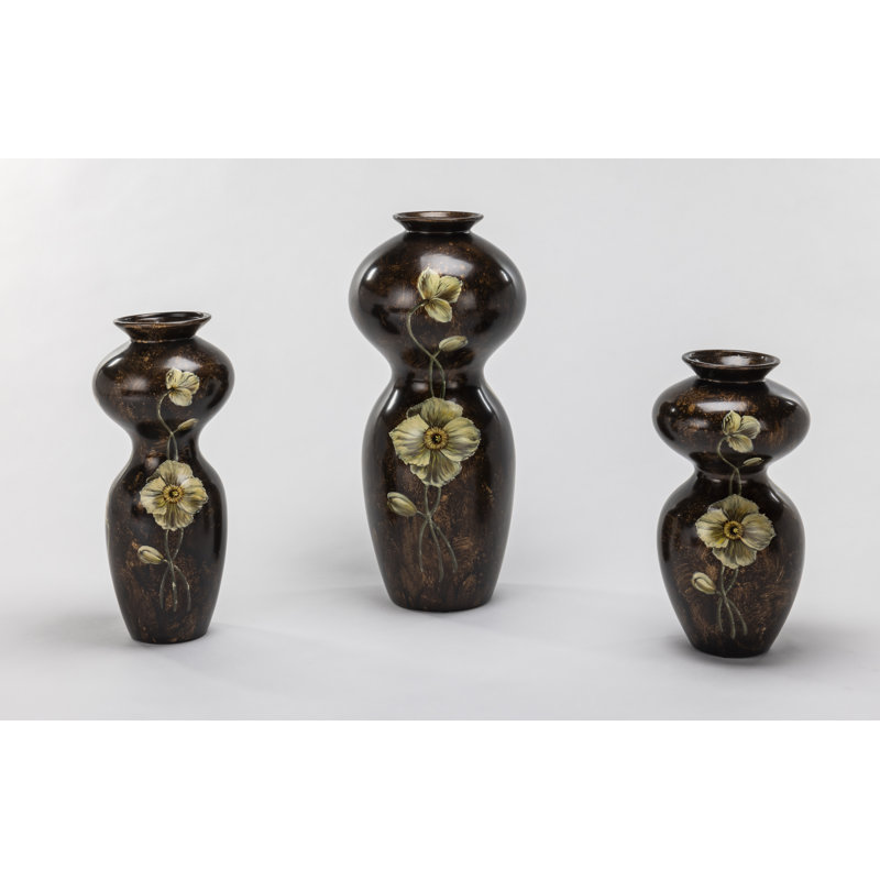 Porcelain China Table Vase, 25.5" H x 12" W x 12" D
