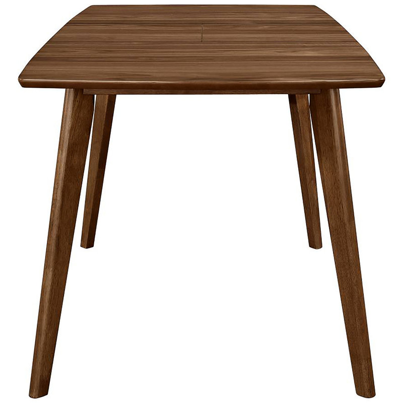 Table de salle à manger rectangulaire, Noyer, H 30,02 po x L 47,27 po x l 31,52 po