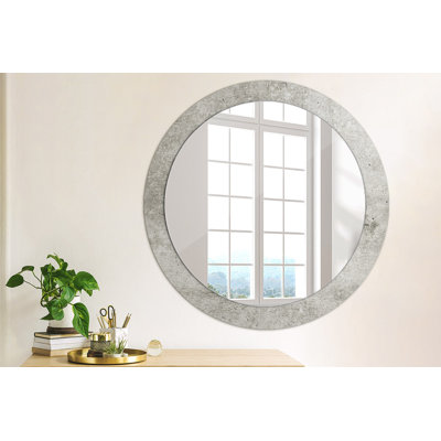 Huldar Glass Flat Wall Mirror
