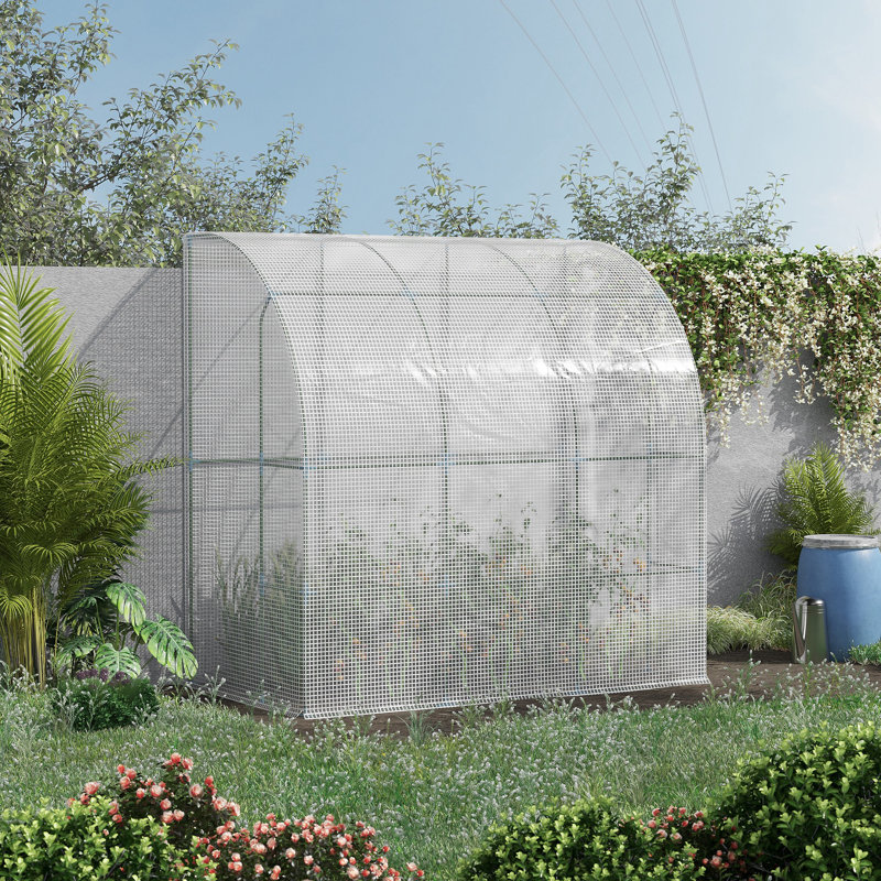 Outsunny 7' X 4' X 7' Outdoor Lean To Greenhouse