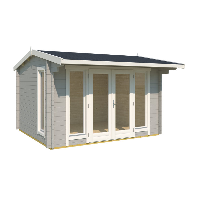 Lasita Jubilee 11.5 x 10 Ft. Premium Log Cabin With Tempered Double Glazing (44mm)
