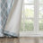 Blakesly Printed Ikat Blackout Single Curtain Panel-938439462-938439459