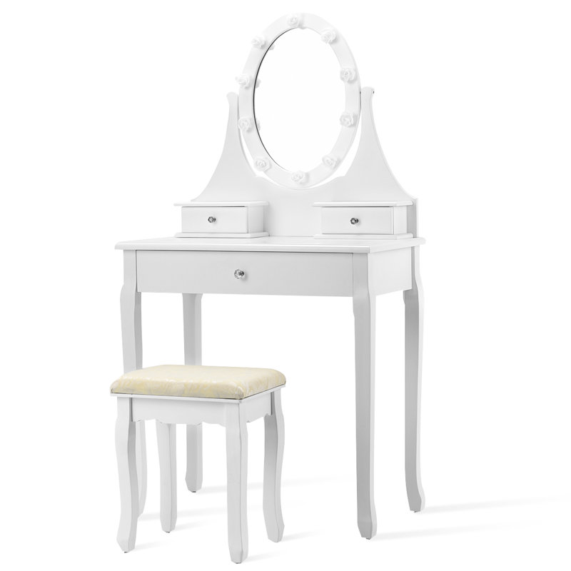 Brentford Dressing Table with Mirror