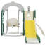 Portique en polyéthylène haute densité (PEHD) avec balançoire (s), création (s)-99388214
