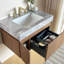 Armoire de salle de bain flottante Mid-Century