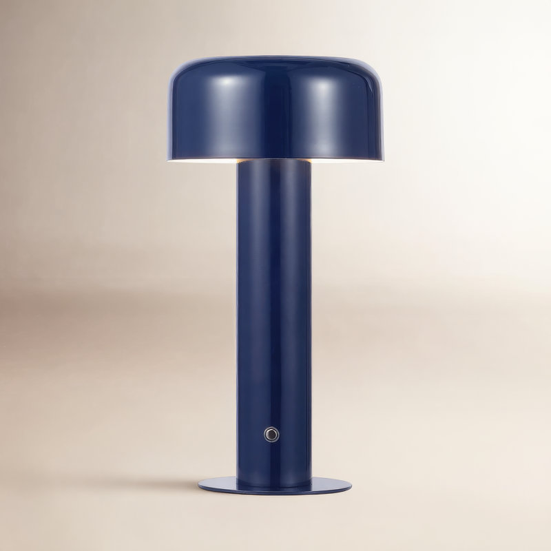 Opaline Metal Desk Lamp