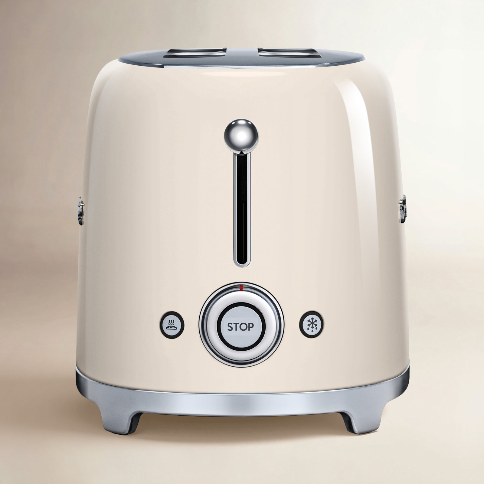 SMEG 50s Style 2-Slice Toaster, Cream