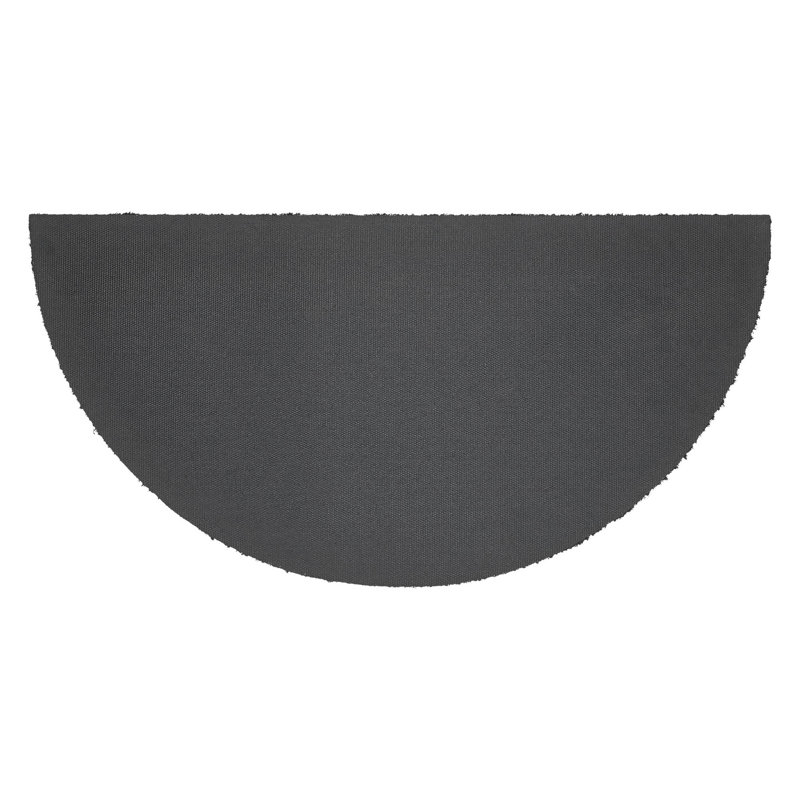 Harsha Coir Welcome Rug Half Circle 16.5x33