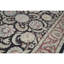 Tapis noir et rouge de haute qualité noué à la main Sultanabad