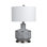 27.25" Ceramic Table Lamp With White Shade
