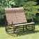 Isanti Metal Outdoor Glider Chair