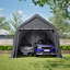 Tente de 13 x 20 pi avec abri de garage pour voiture et abri de voiture