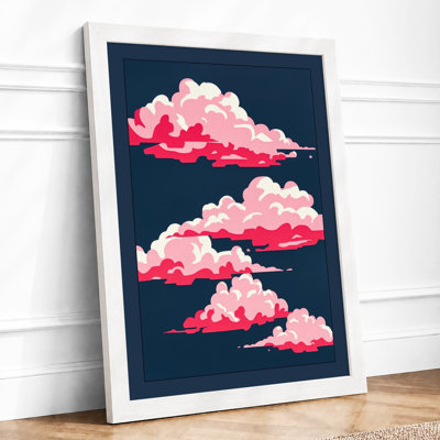 Dreaming In Coral Modern - Print