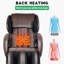 Fauteuil de massage chauffant en similicuir-499506494