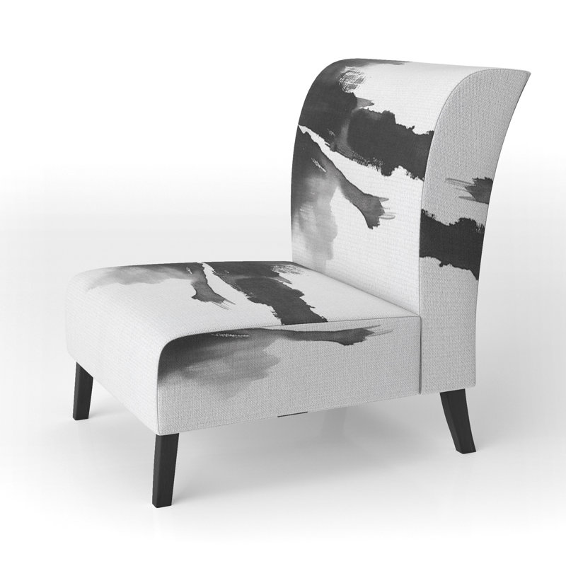 Fauteuil de chambre Abstract Minimalisme, Slipper Armless
