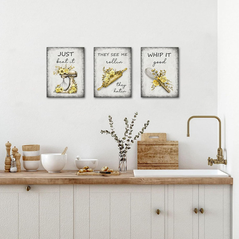 3 Piece Wrapped Canvas Print