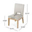 Chaise de salle à manger moderne