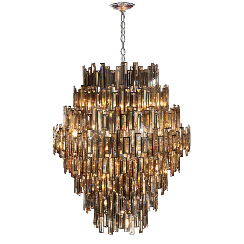 Lustre en cristal 28 lumières Vienna