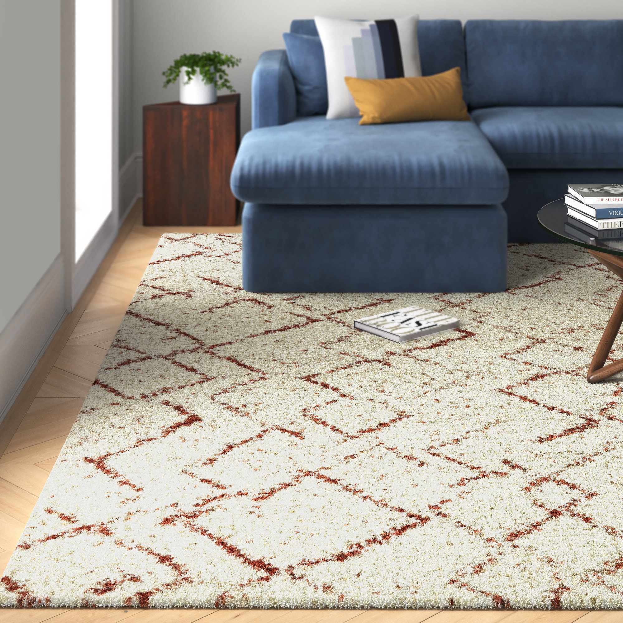 Mercury Row® Politte Geometric Rug & Reviews | Wayfair