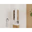 Armoire de toilette murale 14 po avec tablettes réglables et rangement à compartiments multiples, idéale pour les salles de bain organisées et spacieuses