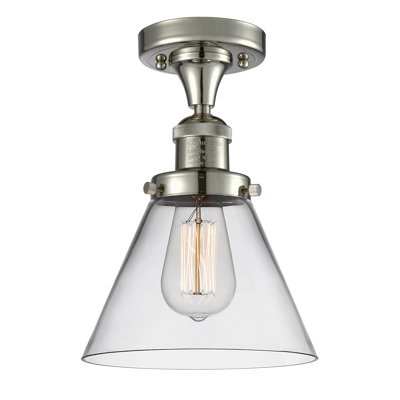 Plafonnier semi-encastré 1 lumière Cone