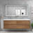 Azden 70.6" Wall-Mounted Double Bathroom Vanity Set-907666606