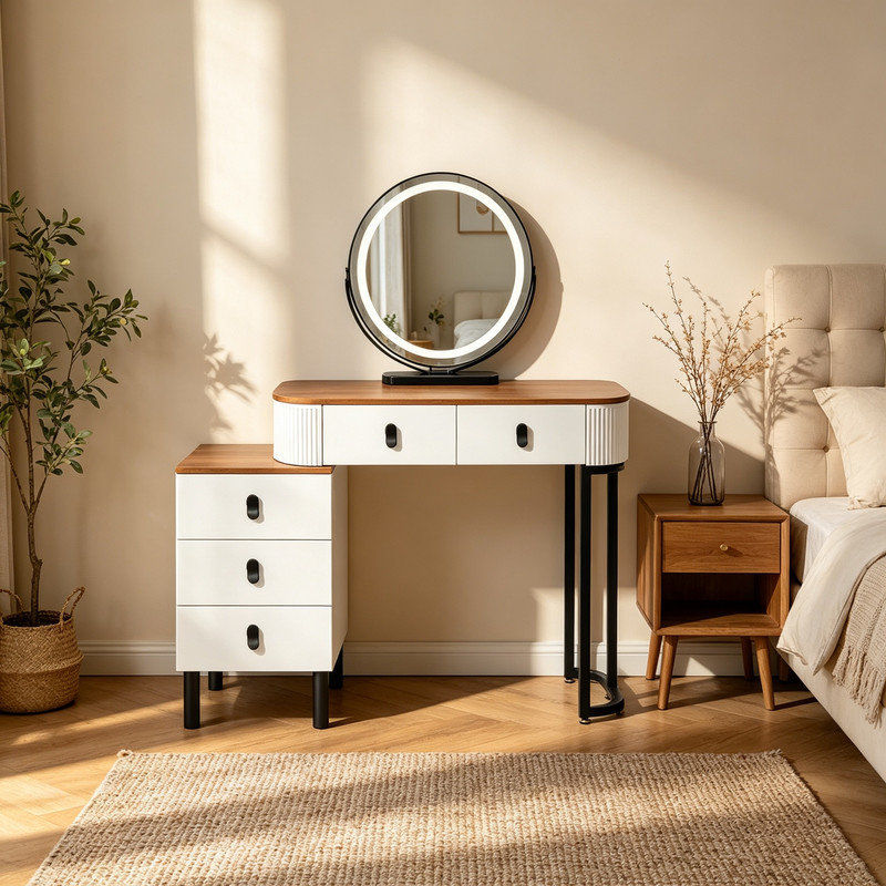 Dressing Table, Brown