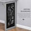 Armoire pliable avec tableau noir et options de rangement - tablette de bureau grise