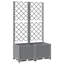 Channay Raised Garden Bed with Trellis