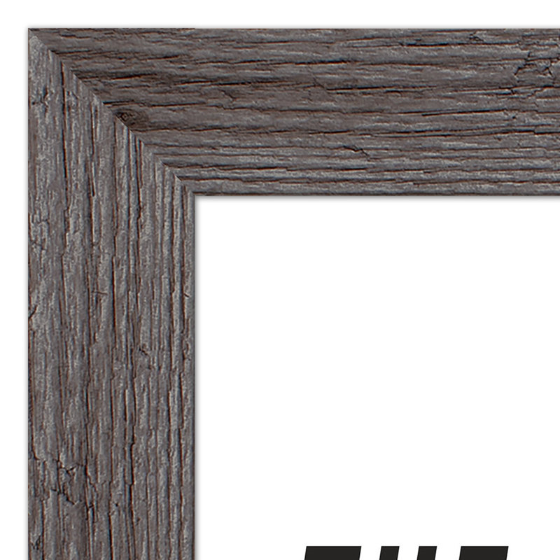 Art encadré «Places you go», H 14 po x l 11 po x P 0,75 po, Cadre gris