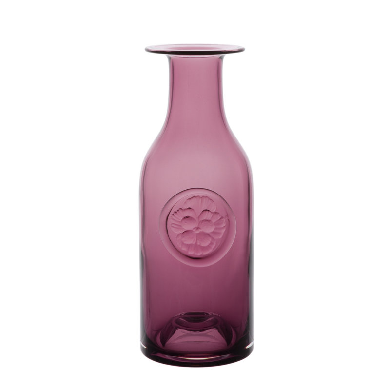 Flower Bottle Dartington Crystal Flower Bottle Heather Table Vase