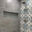 Carreau de porcelaine mat pour plancher et mur 12 po x 24 po Studio-50827349