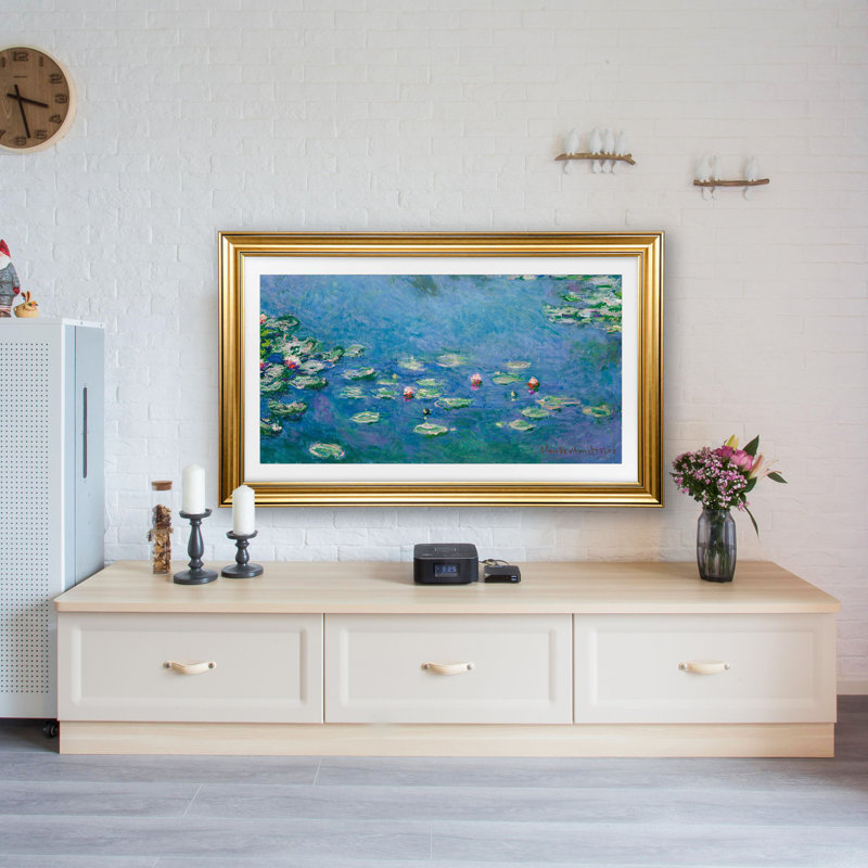 Cadre pour téléviseur Brushud, Or de Brushud, 65"