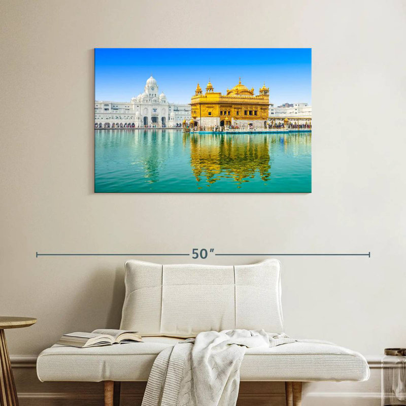 Harpa Reflection Of The Golden Temple, 26" H x 39" W