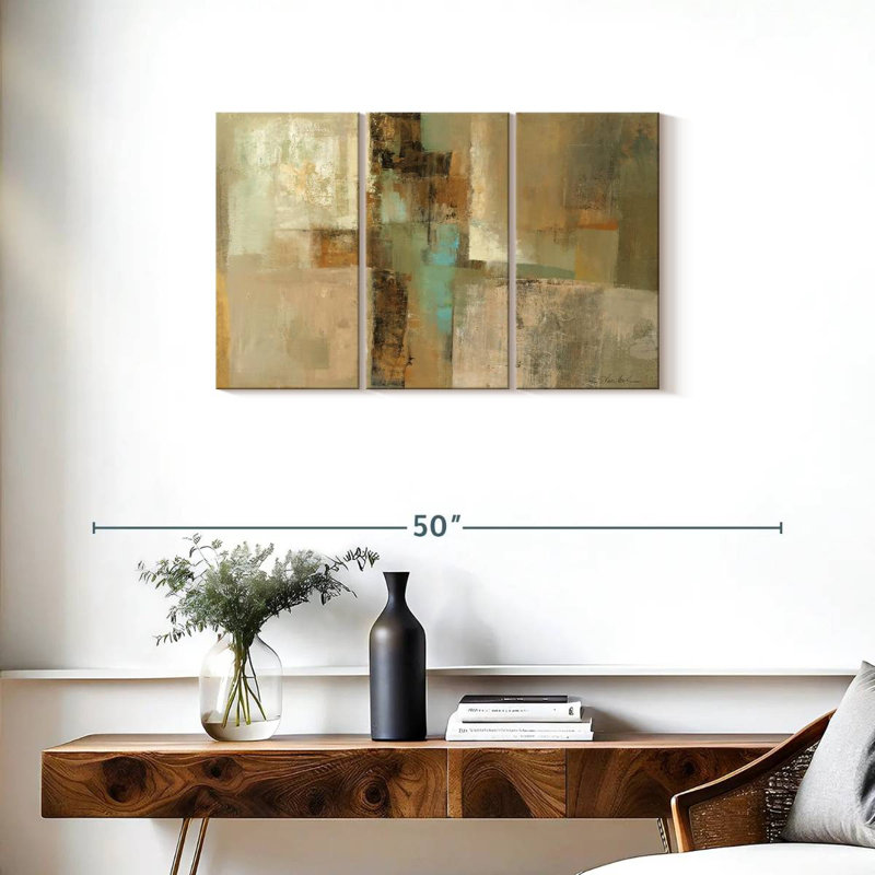 Avery Abstract Peninsula, 20" H x 33" W