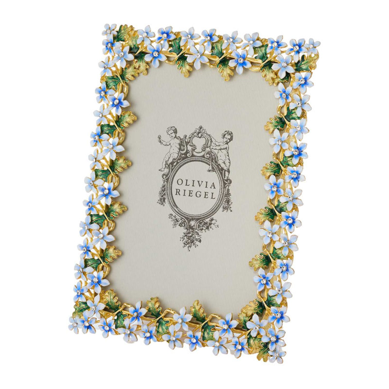 Daphne Metal Picture Frame, 4" W x 6" H