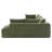 Marcel 122"W Fabric Sectional in Sagano Green-97782869-97782868