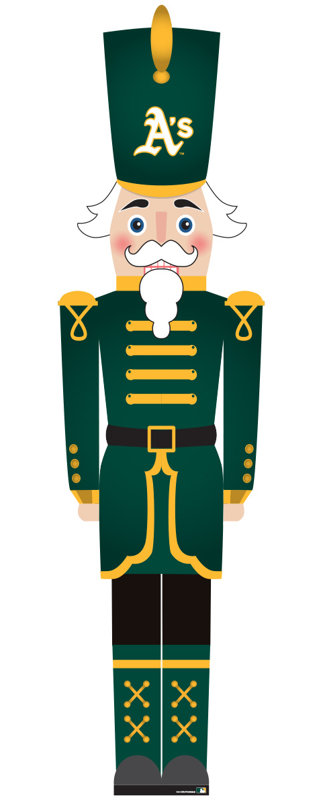 Oakland Athletics 46" Nutcracker Leaner