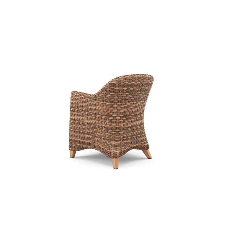 Truss Outdoor Teak Dining Armchair