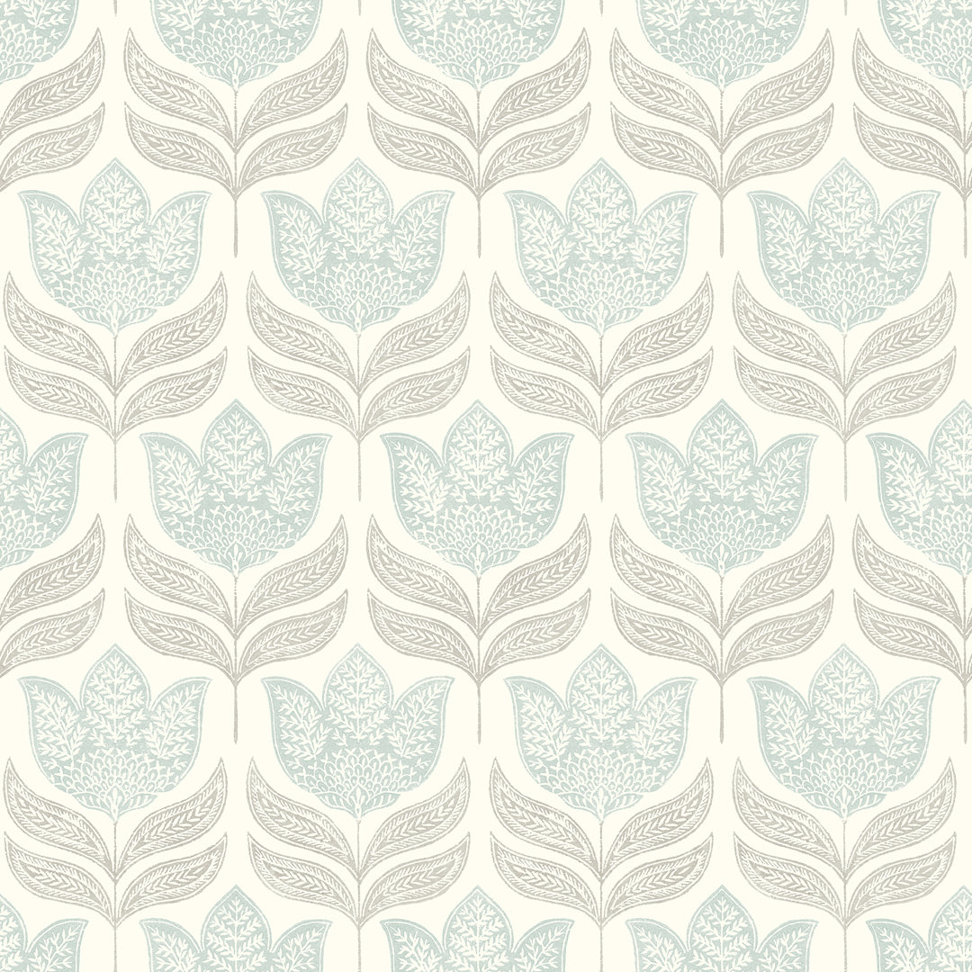 Prepasted Floral Double Roll Birch Lane™