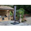 3.5m LED Cantilever Over Hanging Parasol - 56 LED strip lights This parasol is made using Polyester Fabric which has a Weather-Proof Coating & UPF Sun Protection Level 50-36558716