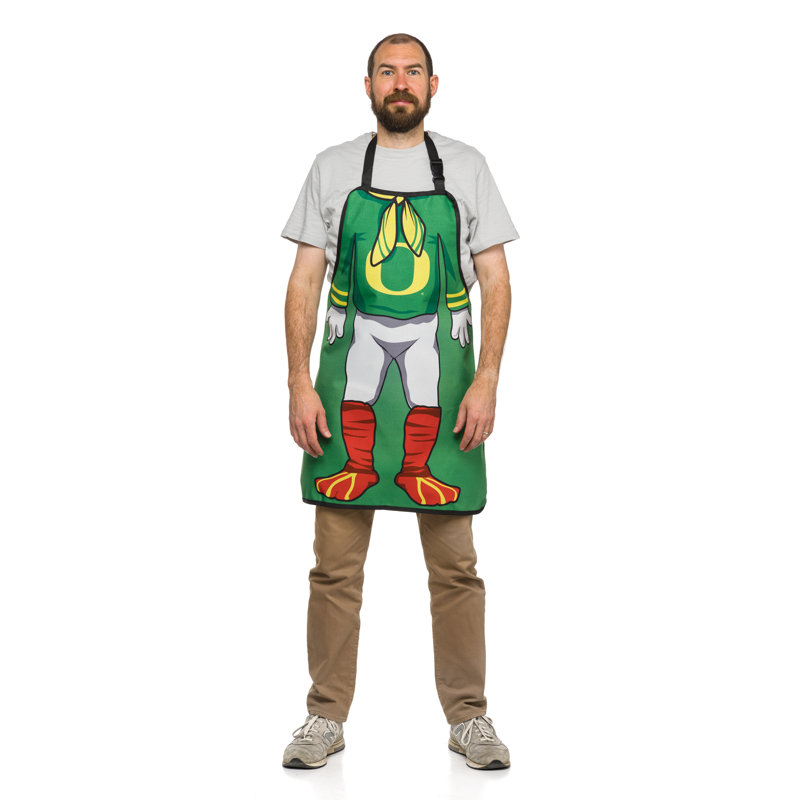 No Pattern Bib Apron, University Of Oregon