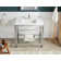 ANZZI Orchard Series 22'' Solid Surface Rectangular Bathroom Sink with Overflow