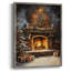 «Christmas Holiday Art Dxxxi», reproduction d'art encadrée - bois massif-1160546169