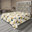 Vert foncé, moutarde, beige / floral