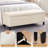 Asdrubale 50.3" Wide Faux Leather Upholstered Storage Bench-448959335