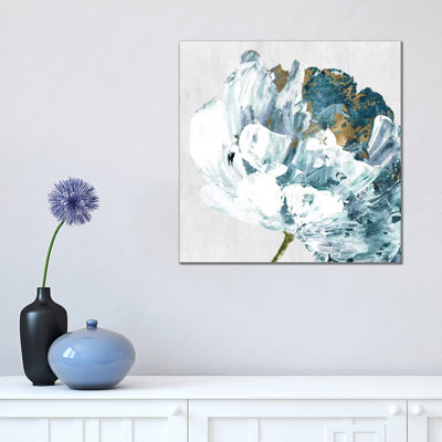 Rhinestone Flower I by Eva Watts - Painting on Canvas